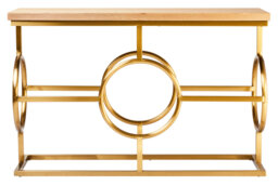 40cm Solid Wood Top Console Table