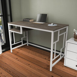 Marquala 120cm Wide Metal Frame Computer Desk