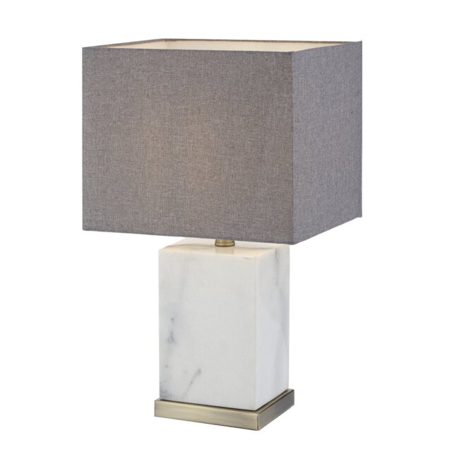 Hugh Town Marble Table Lamp