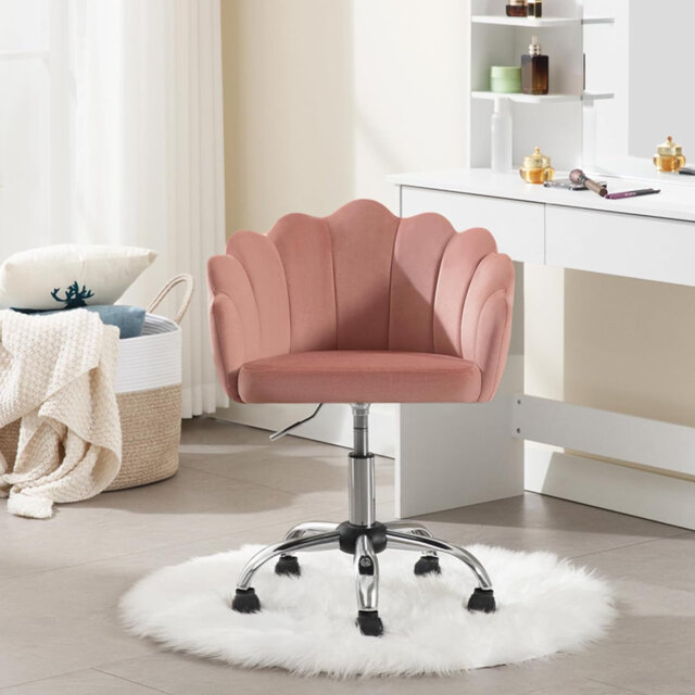 Heathfield Velvet Office Chair