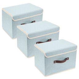 Brayden Studio Camar Fabric,Plastic Decorative Bin