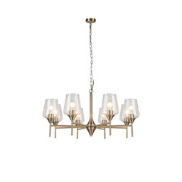 Atifah 3 - Light Shaded Chandelier