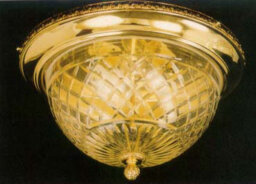 Dewar Glass Flush Mount
