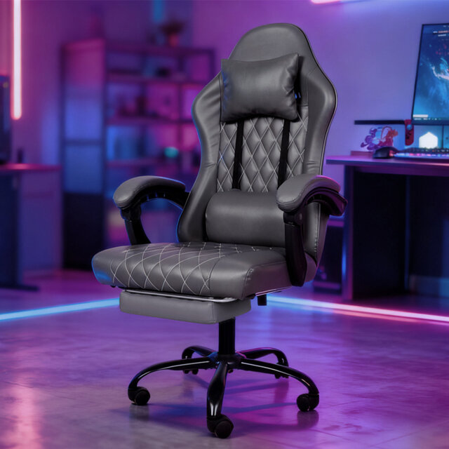 Gaming Chair with Headrest