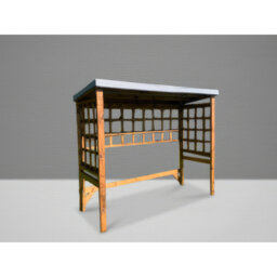 Oakham 2.5m x 1m Wood Patio Gazebo