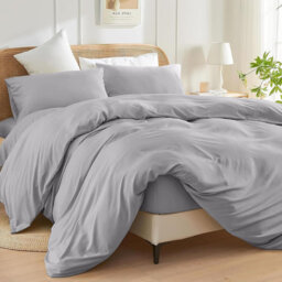 Luxurious 4-Piece Microfiber Duvet Complete Cover Set