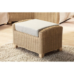 70cm Wide Solid Colour Footstool Ottoman