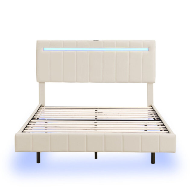 Upholstered bed