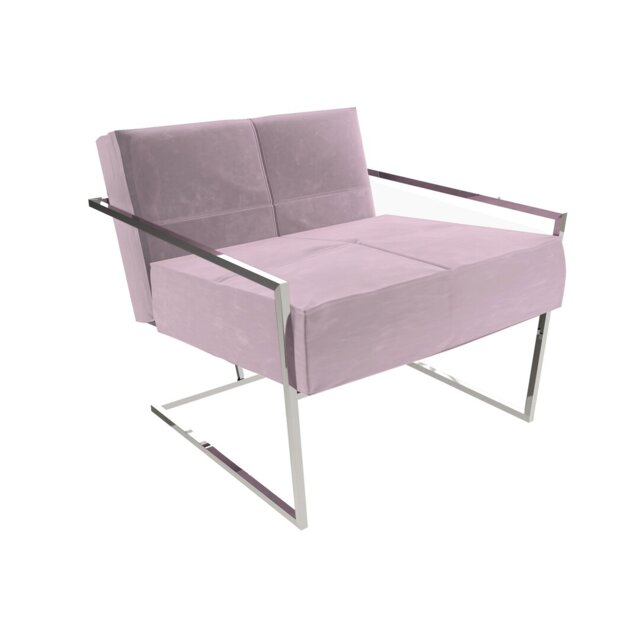 Euclid Velvet Accent Chair