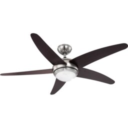 132cm Posada 5 - Blade Ceiling Fan with Remote Control and Lighted Kit Inlucded