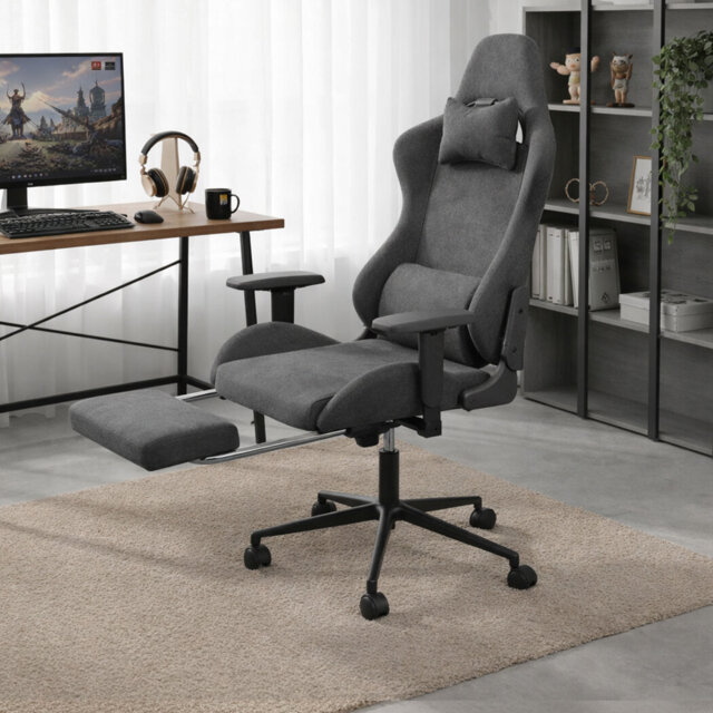 Ergonomic Office Chair 165Â° Reclining Executive Chair Spring Foam Cushion