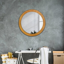 Huldar Glass Flat Wall Mirror