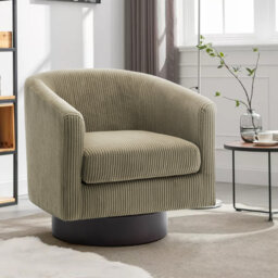 Bennett 72.1Cm Wide Swivel Barrel Chair