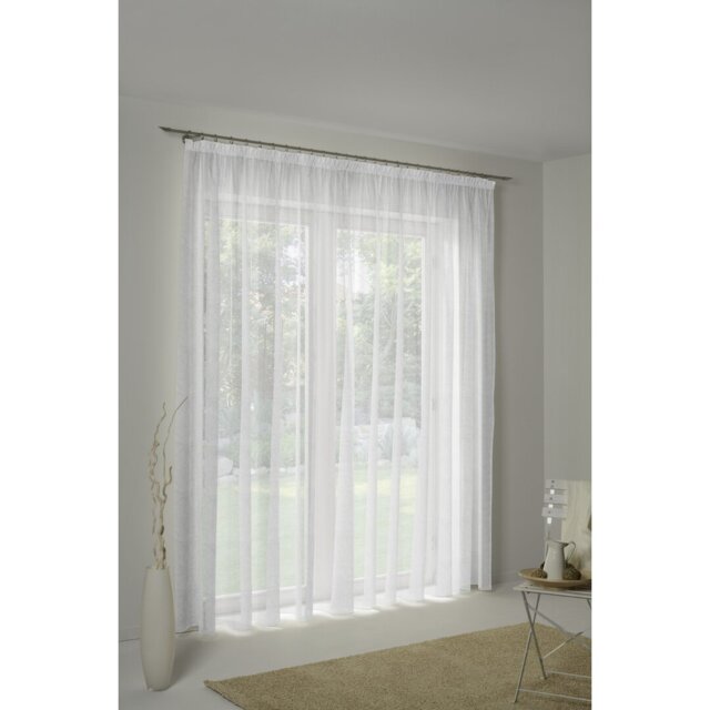 Siu Pencil Pleat Semi Sheer Curtain