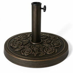 Parasol Base with Floral Pattern