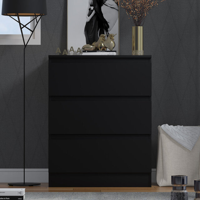 Warren 3 Drawer 60cm W Chest of Drawers