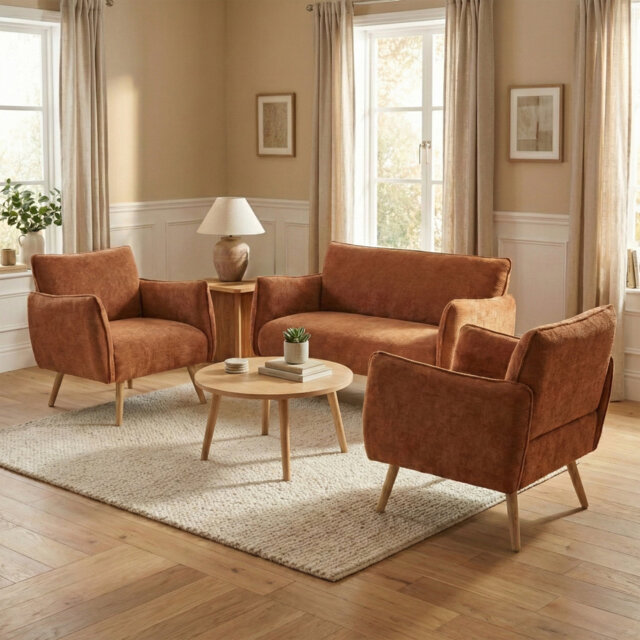 3 Piece Sofa Set