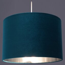 21cm H Velvet Drum Lamp Shade ( Uno )