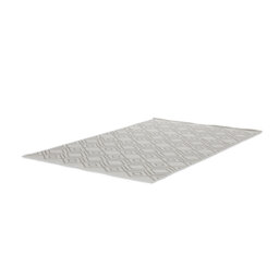 Braun Flatweave Indoor/Outdoor Cream Rug