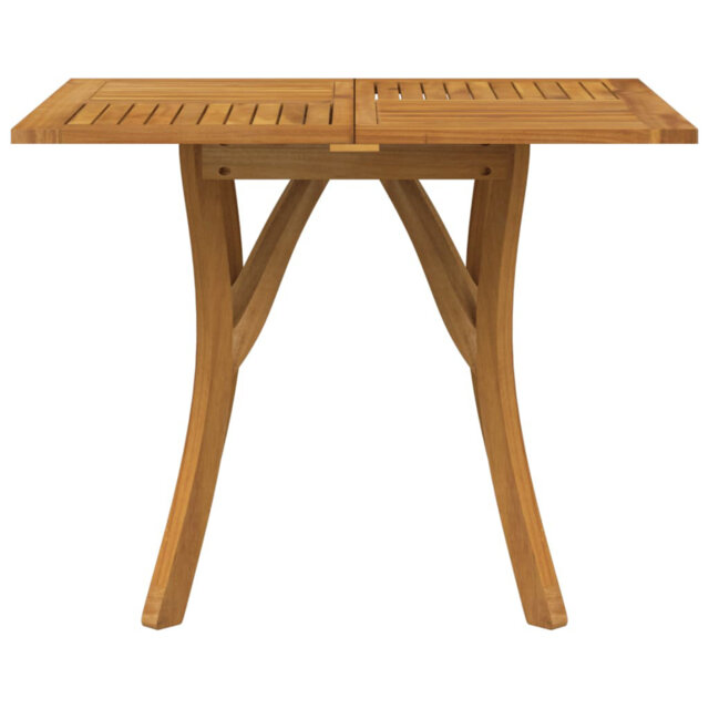 Rosalind Wheeler Garden Table 85X85x75 Cm Solid Wood Acacia