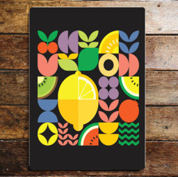 Handmade Food & Beverage Wall Decor on Metal