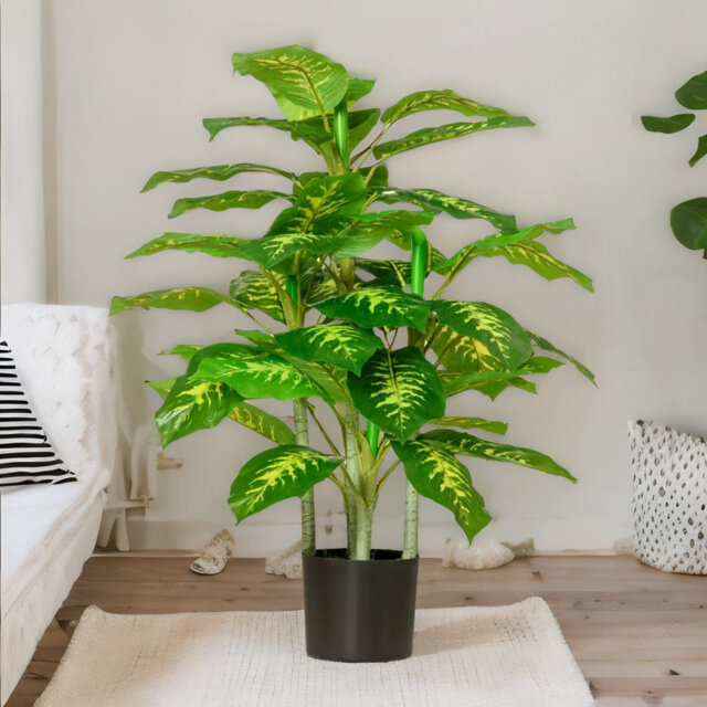 95cm Faux Evergeen Plant in Freestanding