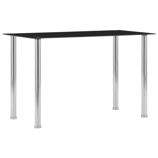 Searcy Glass Top Metal Base Dining Table