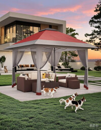 13 Ft. W x13 Ft. D Steel Soft-top Gazebo