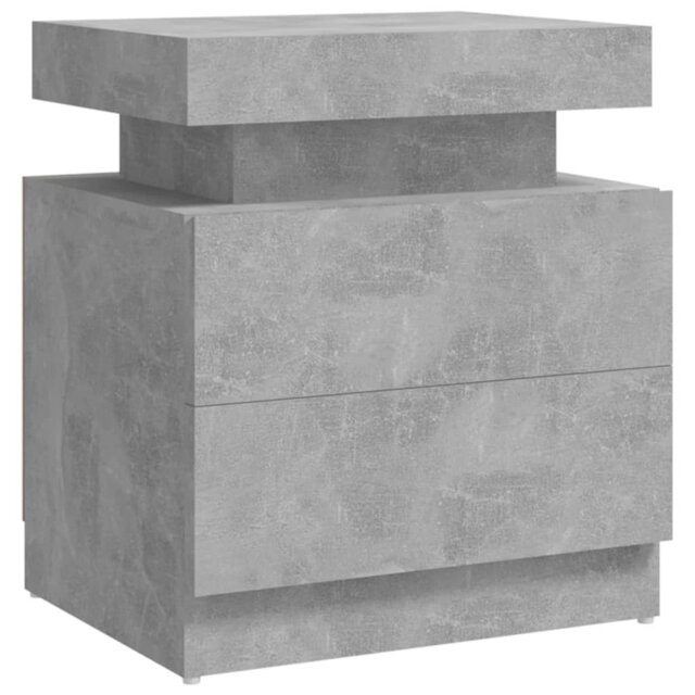 Bedside Cabinet 45x35x52 cm Engineered Wood