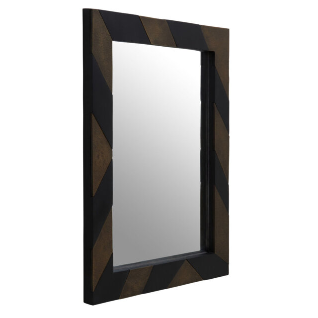 Sigismund Metal Rectangle Wall Mirror