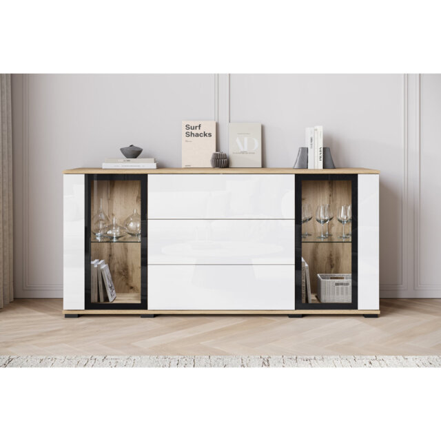 Demicah Laminate 3 - Drawer Standard Accent Chest