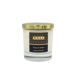 Citrus Scented Jar Candle with Glass Holder