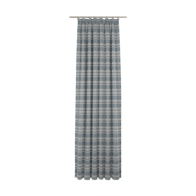 Devore Pencil Pleat Opaque Curtain