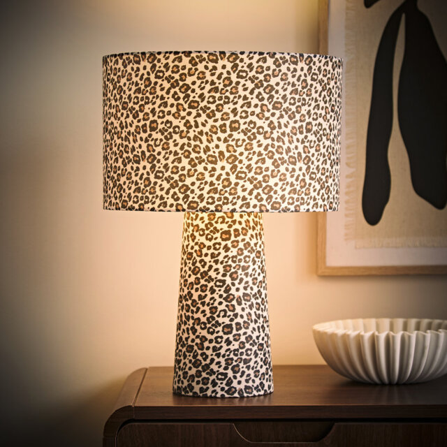Fabric Table Lamp
