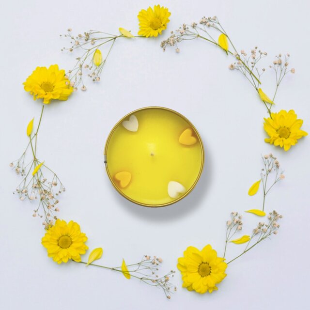 Vanilla Honey Scented Jar Candle