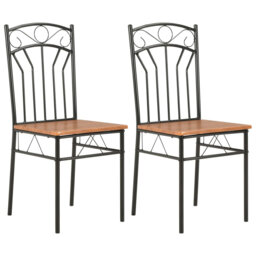 Wantagh 44cm H Side Chair in Brown