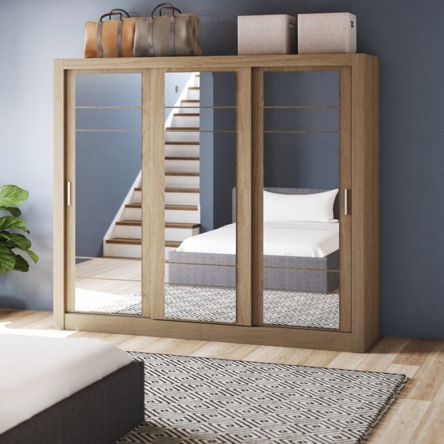 Creekbluff 3 Door Sliding Wardrobe
