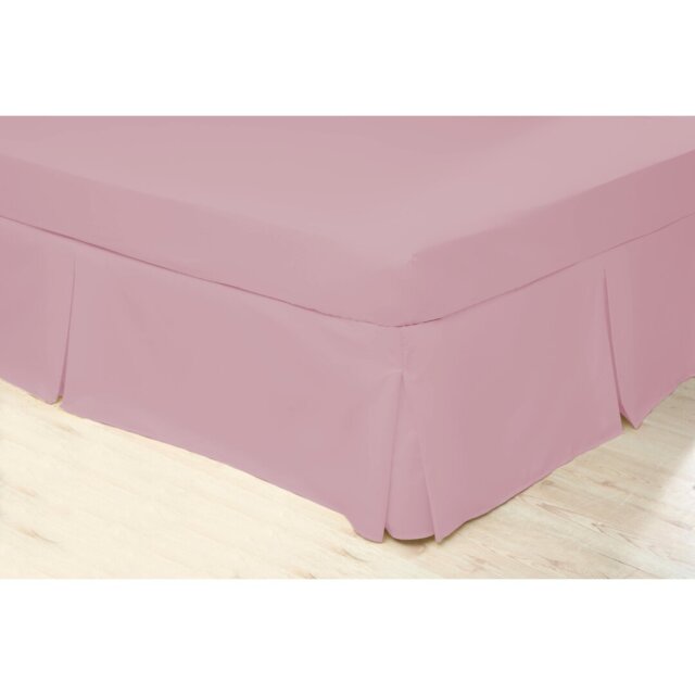 200 TC 50/50 Percale Polycotton Tailored Bed Skirt