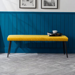 Wynnfield Velvet Upholstered Bench