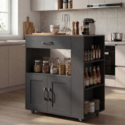 Wood Kitchen Cart