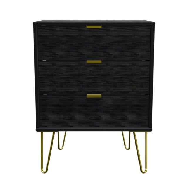 Fully Assembled Myakka 3 Drawer 57.5Cm W Chest of Drawers