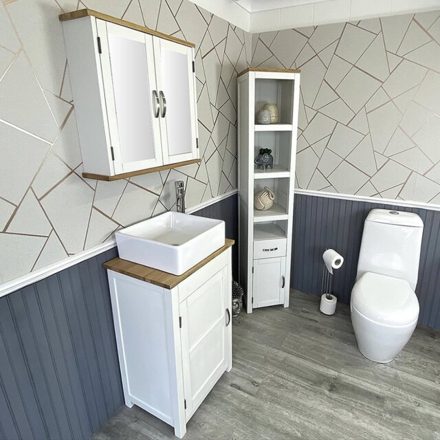 Martens 515mm Free-standing Cloakroom Vanity Unit