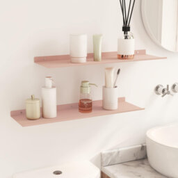 Floating Shelf Wall-Mounted Steel Home Storage Shelving Modern Shelves
