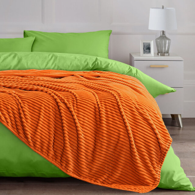 Allia Thermal Modern Printed Cord Throw Blanket