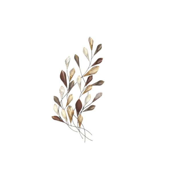 Glam Plants & Flowers Wall Decor on Metal