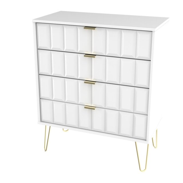 Fully Assembled Pecatonica 4 Drawer 76.5Cm W Chest of Drawers