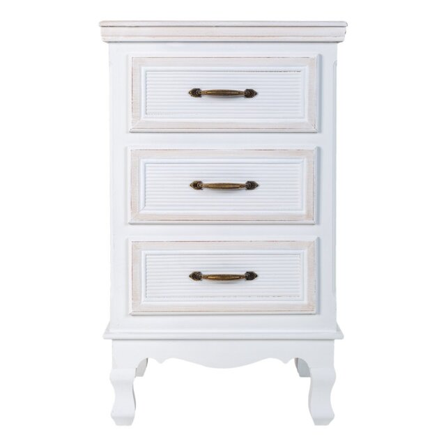 German 41cm W Bedside Table