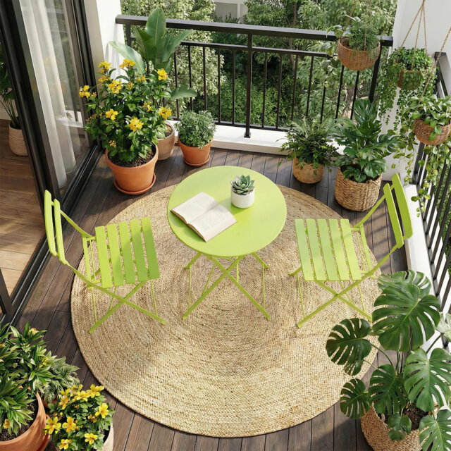 Steel Dining Set