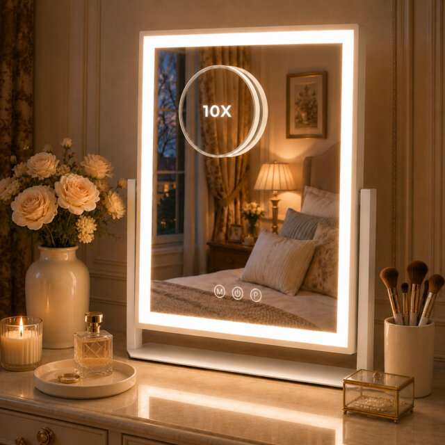 Metal Rectangle Floor Mirror