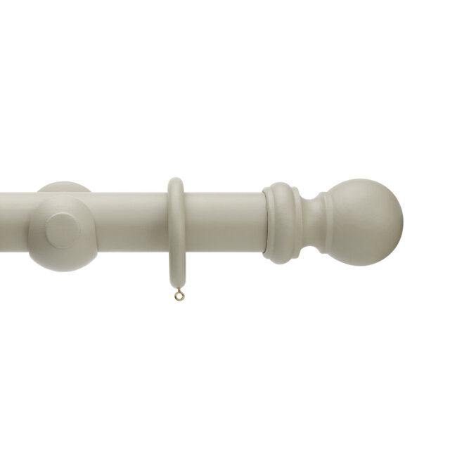 Keswick Wood 5cm Single Curtain Pole